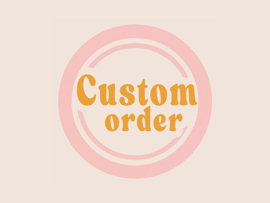 Pedido personalizado