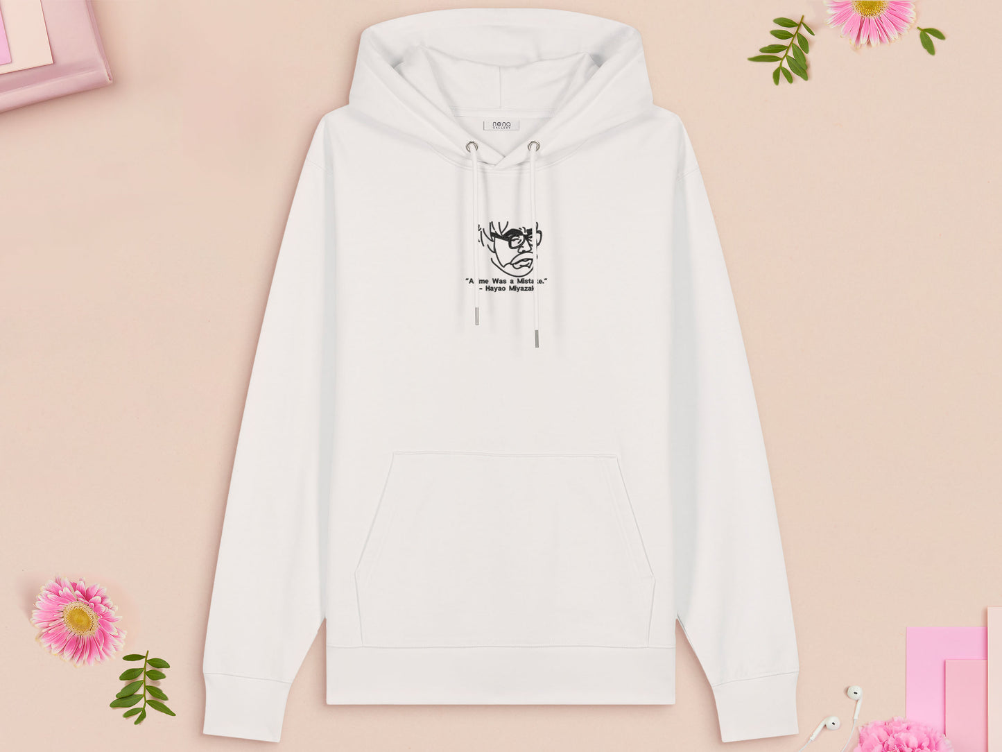 "Anime Was A Mistake" - Hayao Miyazaki Embroidered Top