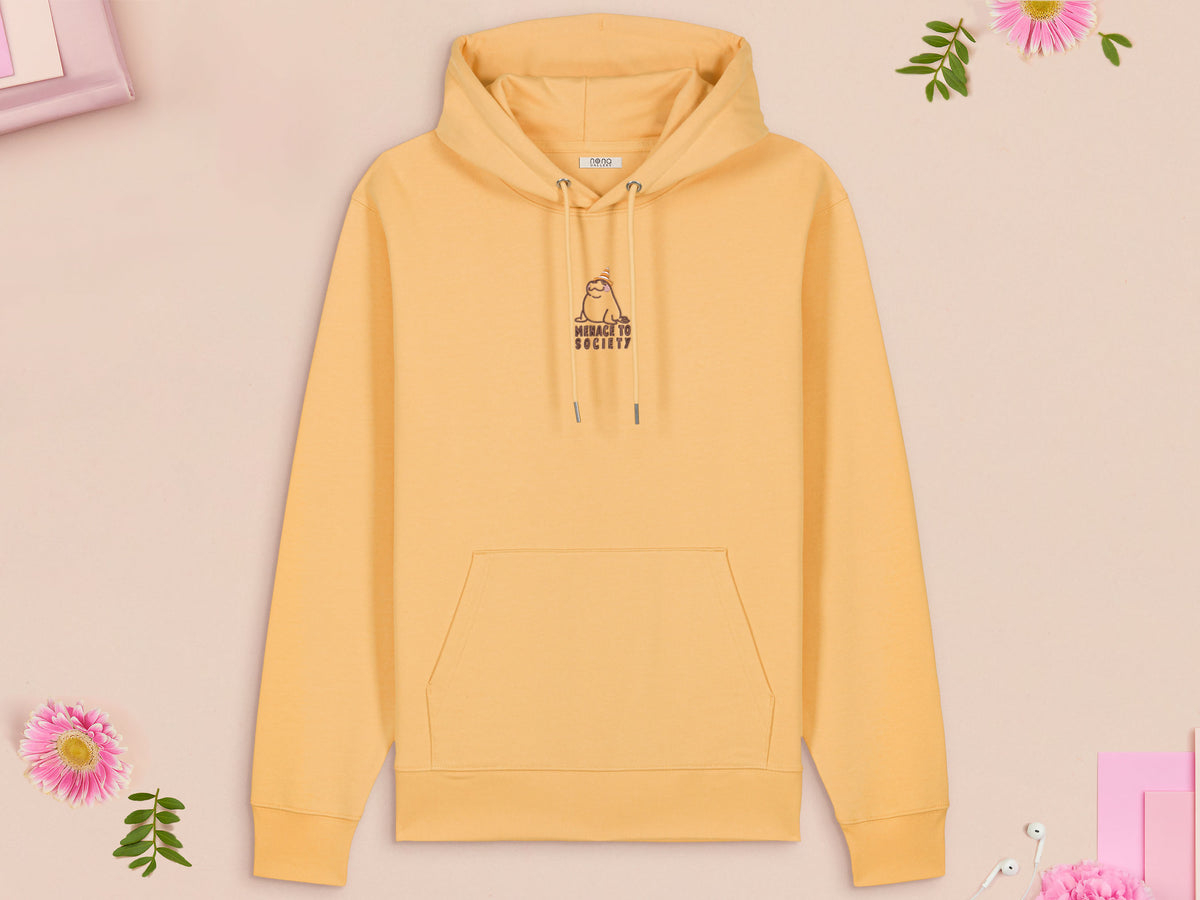 Neil The Seal Menace To Society Embroidered Top