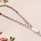 Cute full legth white lanyard with a double sided baby emperor penguin and Pesto pattern and silver swivel hook clasp.