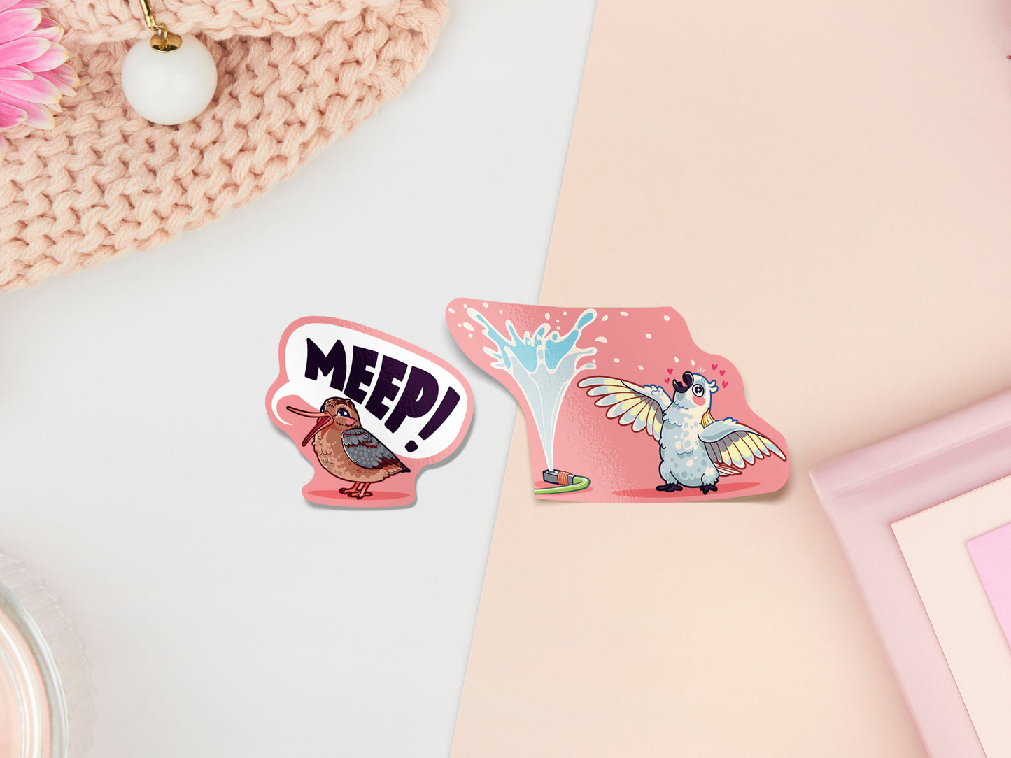 Bird Memes Version 2 Sticker Sheet