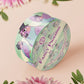 Decrotive washi tape with a cute pattern of different pigeons wearing top hats and bow ties.