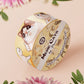 Cute yellow viral internet meme cats pattern washi tape.