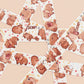 Cute baby pygmy hippo Moo Deng pattern washi tape.