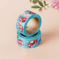 Cute blue shrimp pattern washi tape.