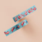 Cute blue shrimp pattern washi tape.
