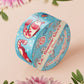 Cute blue shrimp pattern washi tape.