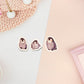 Multiple waterproof gloss vinyl stickers of cute baby penguin chicks with funny expressions and poses.