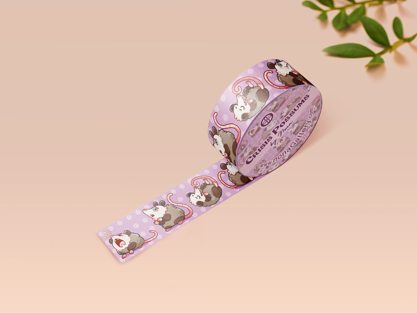 Crisis Possums Washi Tape