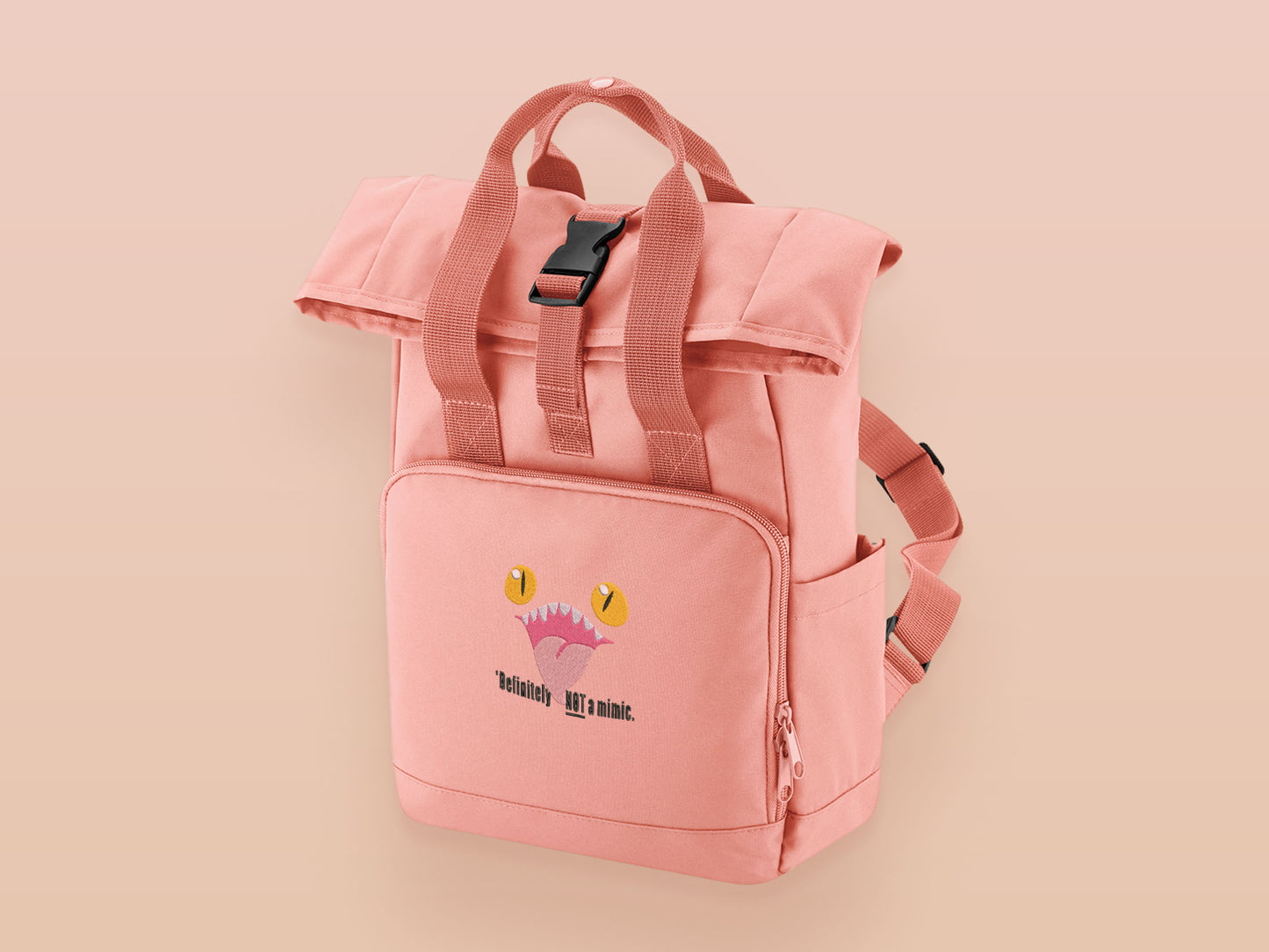 Definetley Not A Mimic Backpack