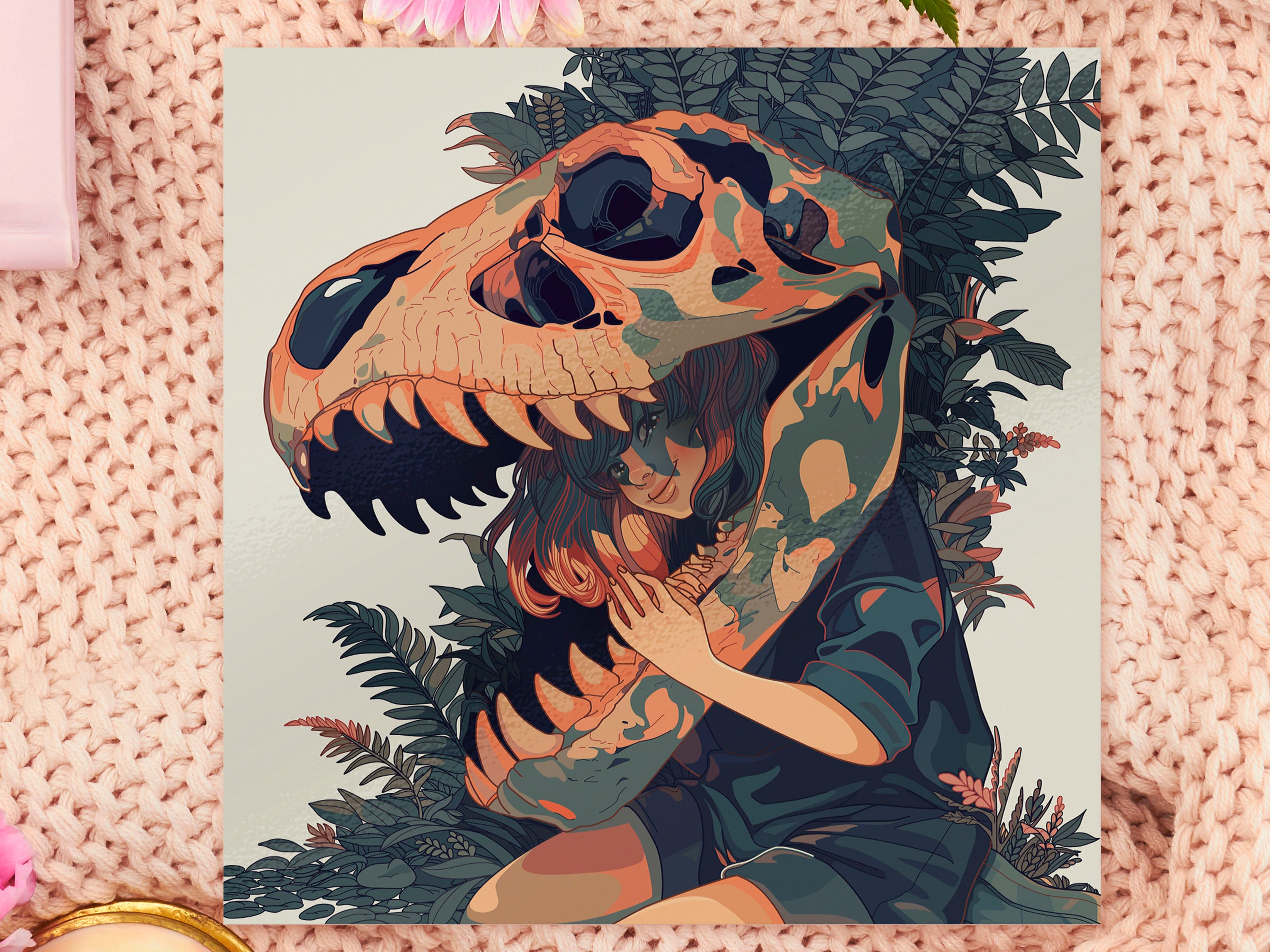 Dinosaur Bones Art Print Nona Gallery Dinosaur Bones Art Print Nona Gallery