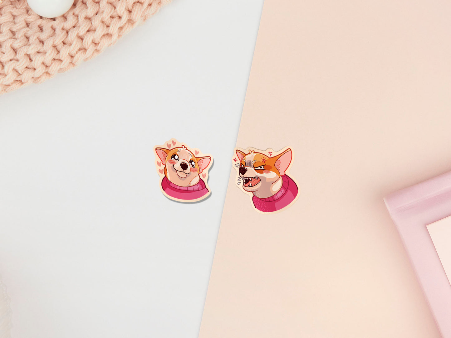 Meme-Katzen-Stickerbogen