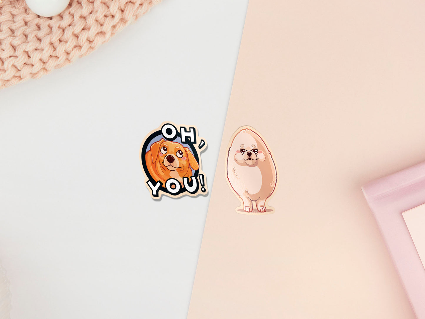 Meme-Katzen-Stickerbogen