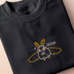 Lamp Moth Embroidered Top