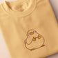 ¿Es para mí? Camiseta bordada de pato 