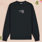 Country Roads Cowboy Cat Embroidered Top