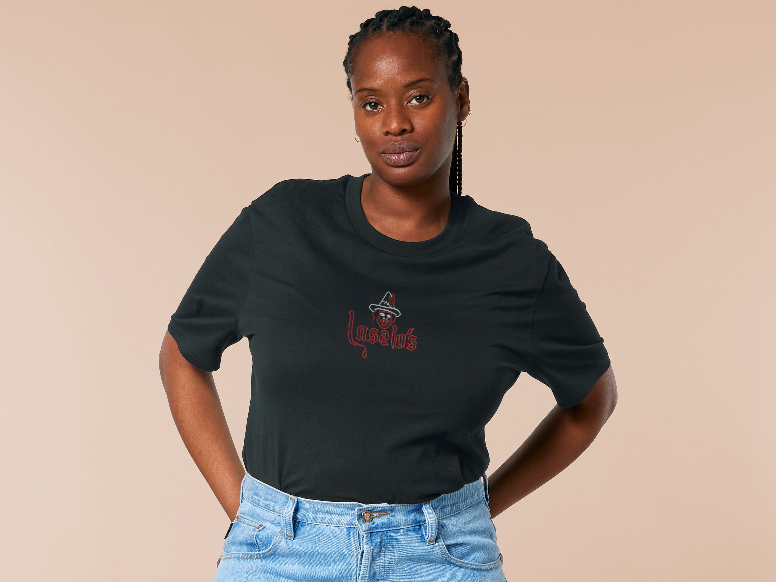 Vampire denim zip up shirt on sale