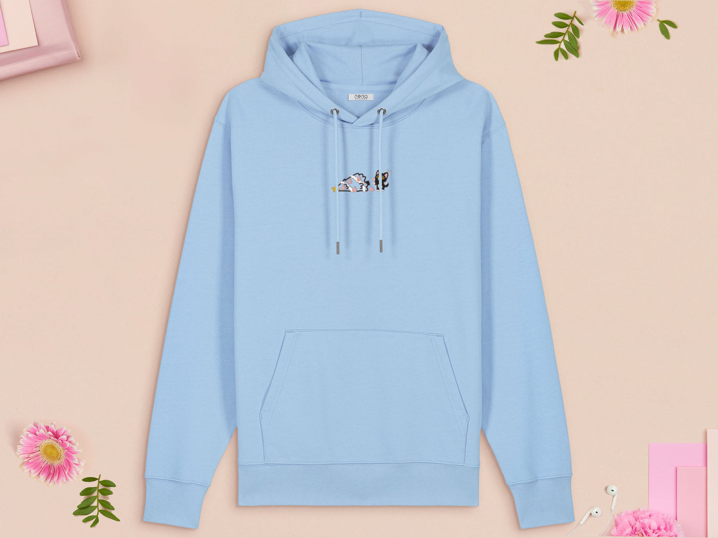 The Christmas Tree Was Like That When I Got Here Cat Embroidered Jumper