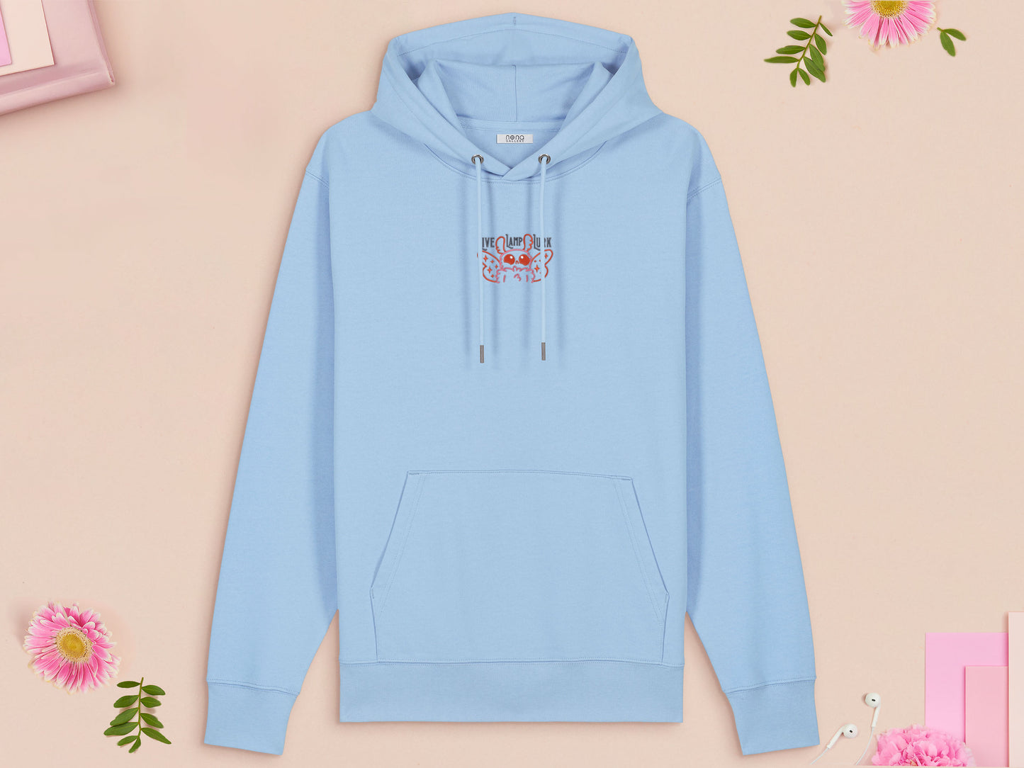 Live Lamp Lurk Mothman Embroidered Top