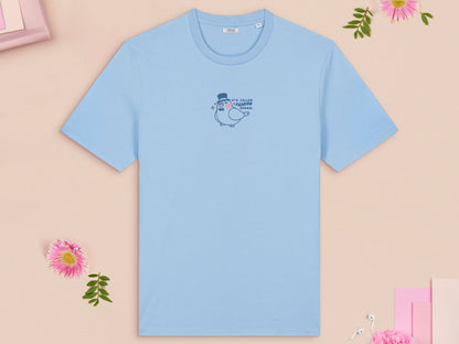 "It's Called Fashion, Susan" Pigeon Embroidered Top