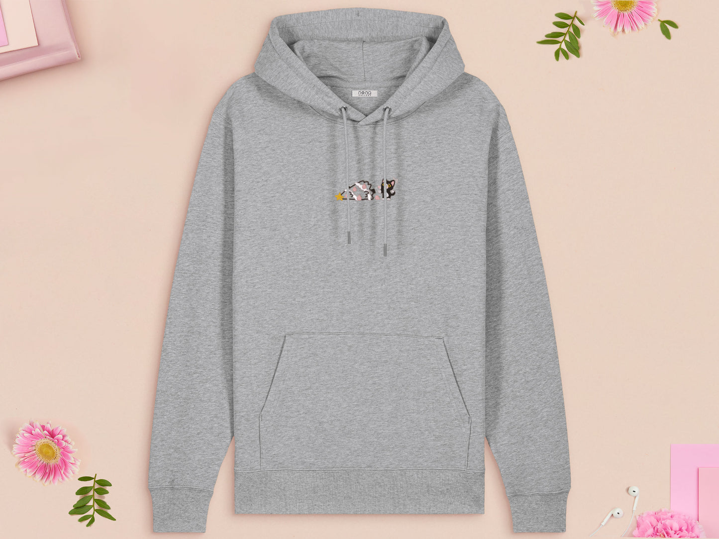 The Christmas Tree Was Like That When I Got Here Cat Embroidered Jumper