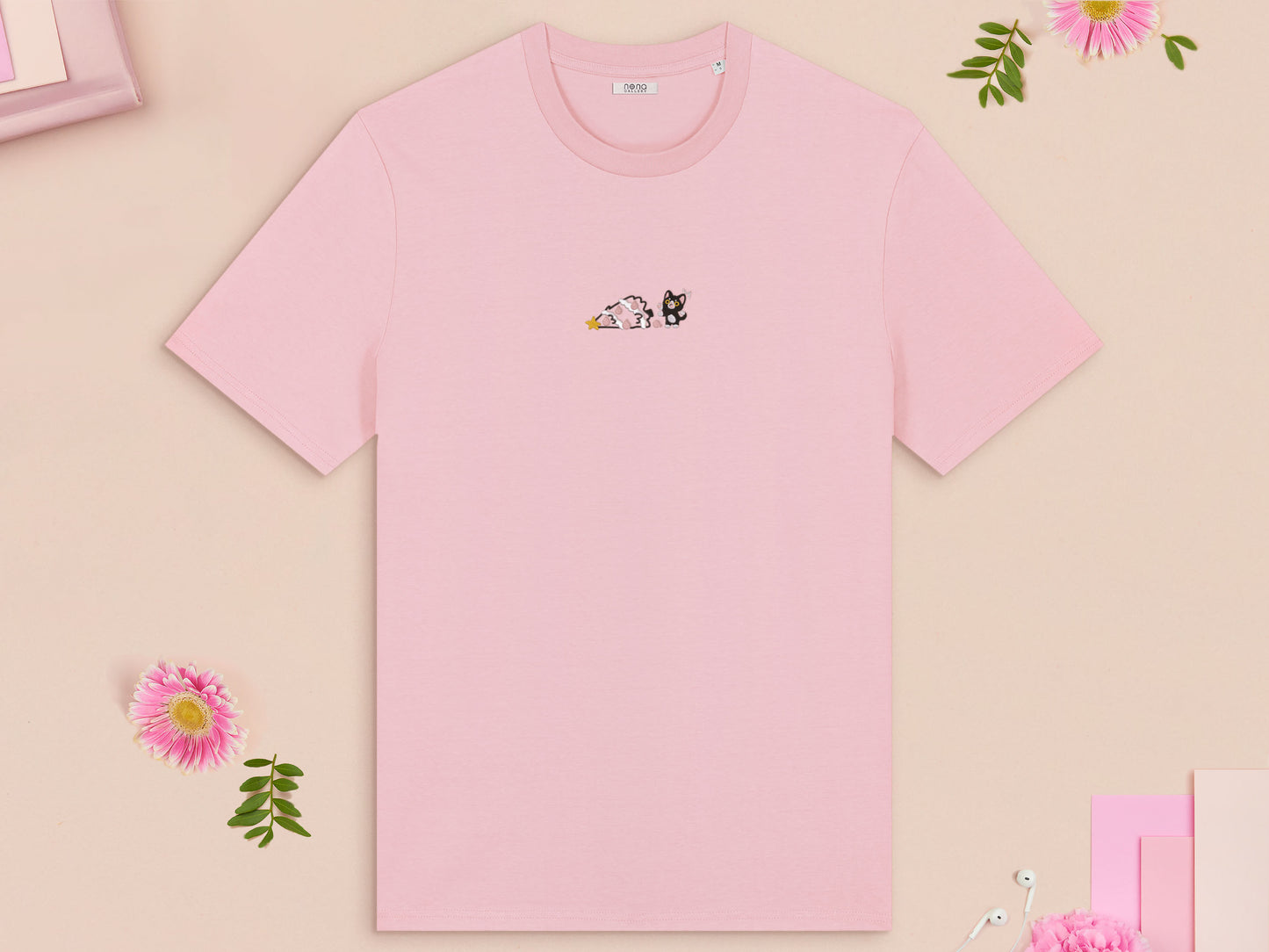 The Christmas Tree Was Like That When I Got Here Cat Embroidered Jumper