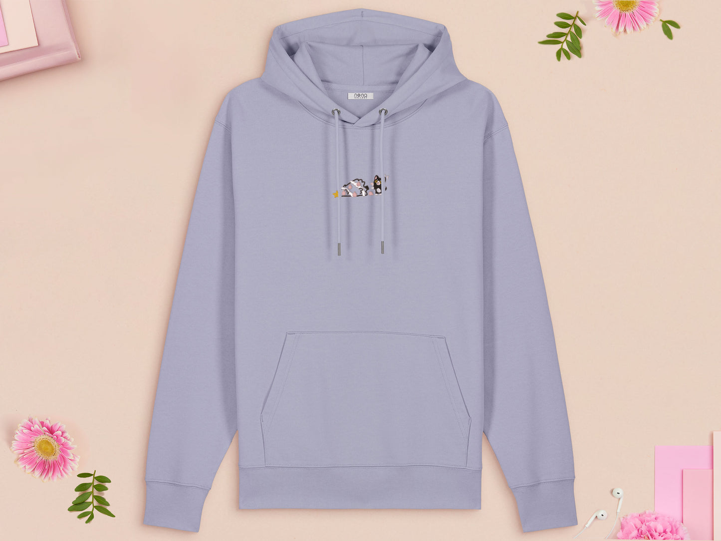 The Christmas Tree Was Like That When I Got Here Cat Embroidered Jumper