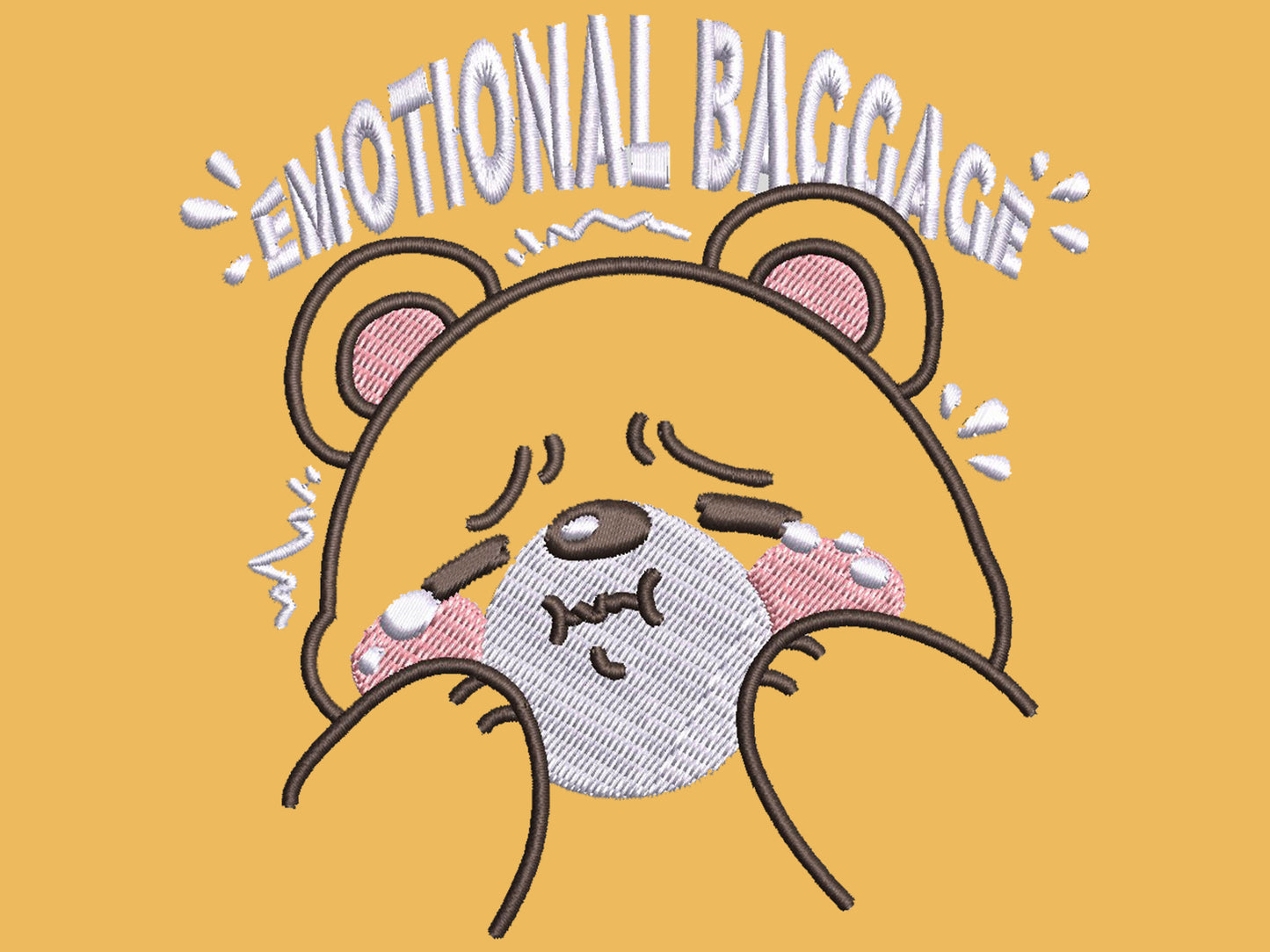 Emotional Baggage Bear Backpack