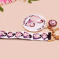 Acrylic epoxy baby penguin keychain with a large acrylic charm of two baby penguins with the quote first of all I'm a delight, a smaller charm of a cute penguin and a matching baby emperor penguin lanyard.