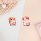 Cute waterproof gloss vinyl stickers of multiple chibi hamsters and guinea pigs