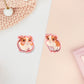 Cute waterproof gloss vinyl stickers of multiple chibi hamsters and guinea pigs