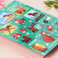 Large vinyl waterproof sticker sheets of multiple funny viral interent horse memes