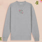 Beam Me Up! I Want To Leave Alien Cat Embroidered Top