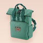 Live-Lampe Lauert Mottenmann-Rucksack