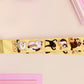Cute full legth yellow lanyard with a double sided internet meme cat pattern and silver swivel hook clasp.