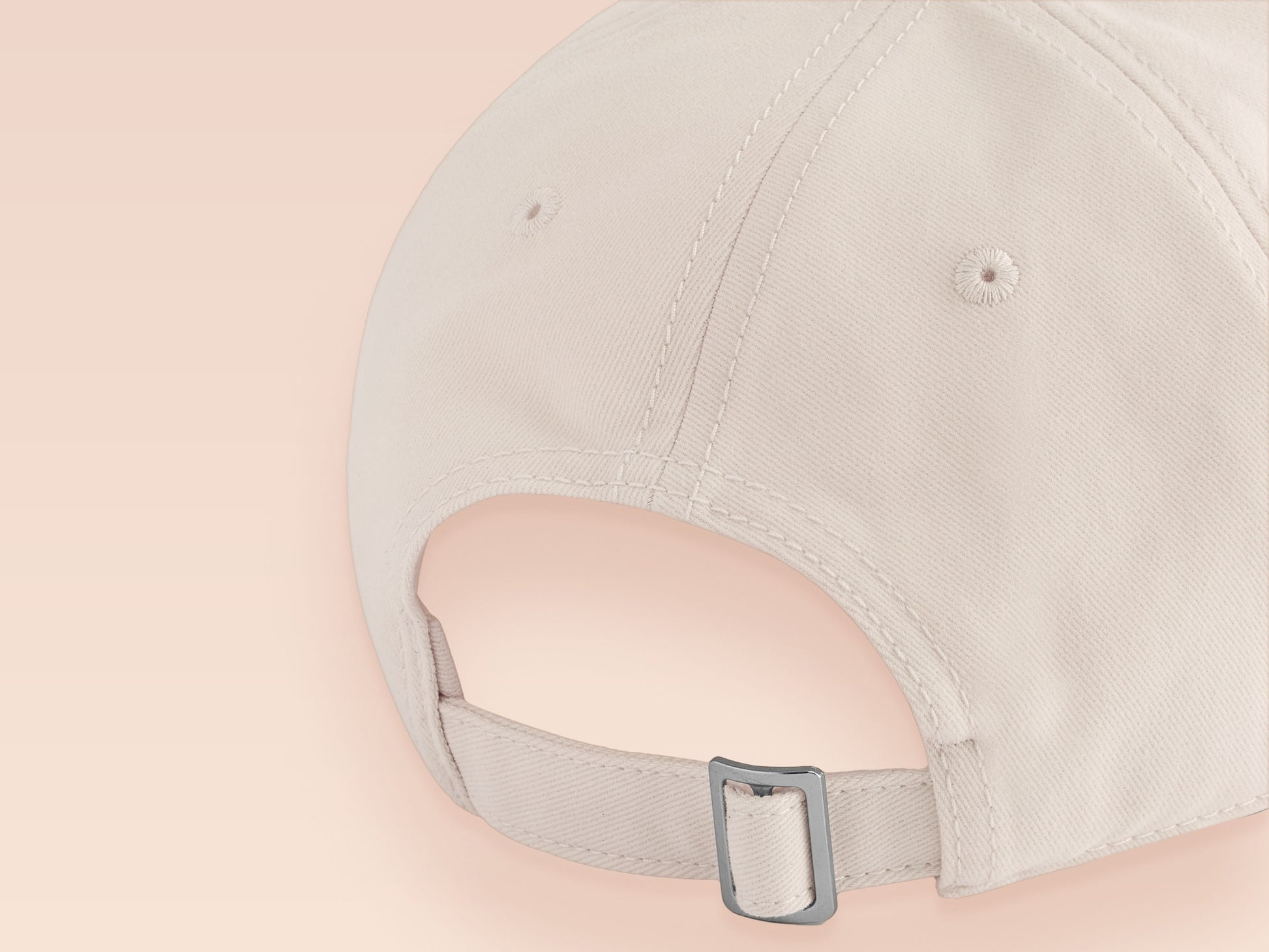 Vintage style truckers baseball cap with a contrast cream and navy peak design with an embroidered possum playing dead and the quote mildly inconveninced 