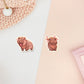 Waterproof gloss vinyl stickers of the cute viral baby pygmy hippo Moo Deng with her hilarious TikTok reactions