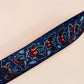 Cute full legth black lanyard with a double sided cute chibi Mothman pattern and silver swivel hook clasp.
