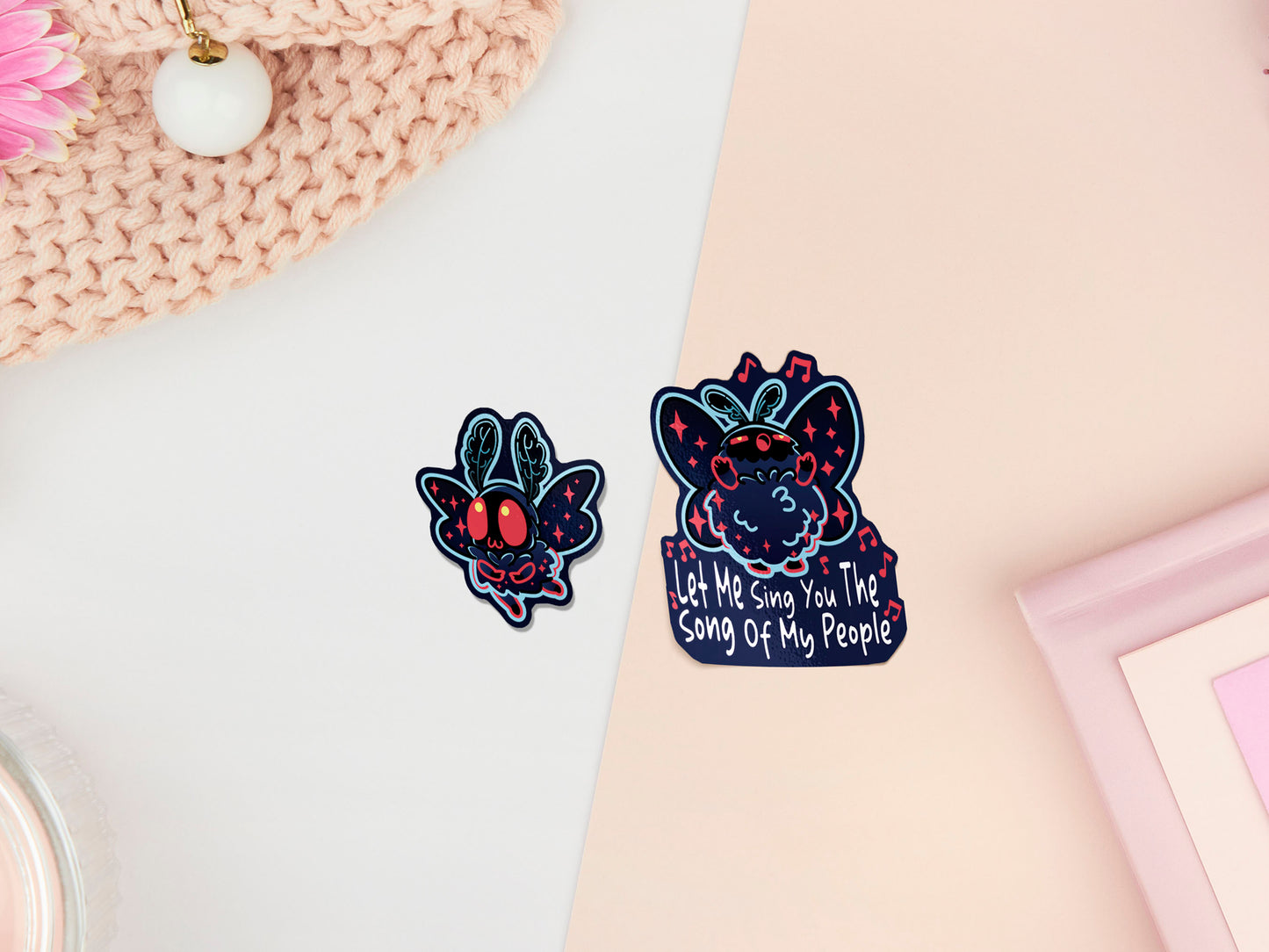 Mothman Sticker Sheet