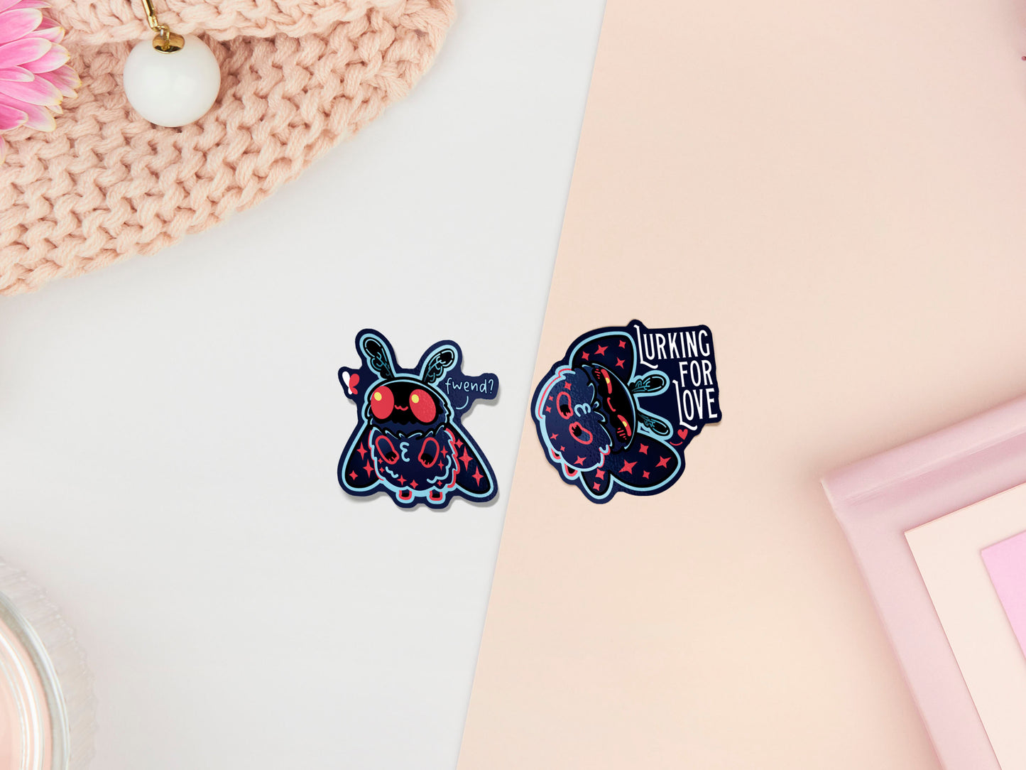 Mothman Sticker Sheet