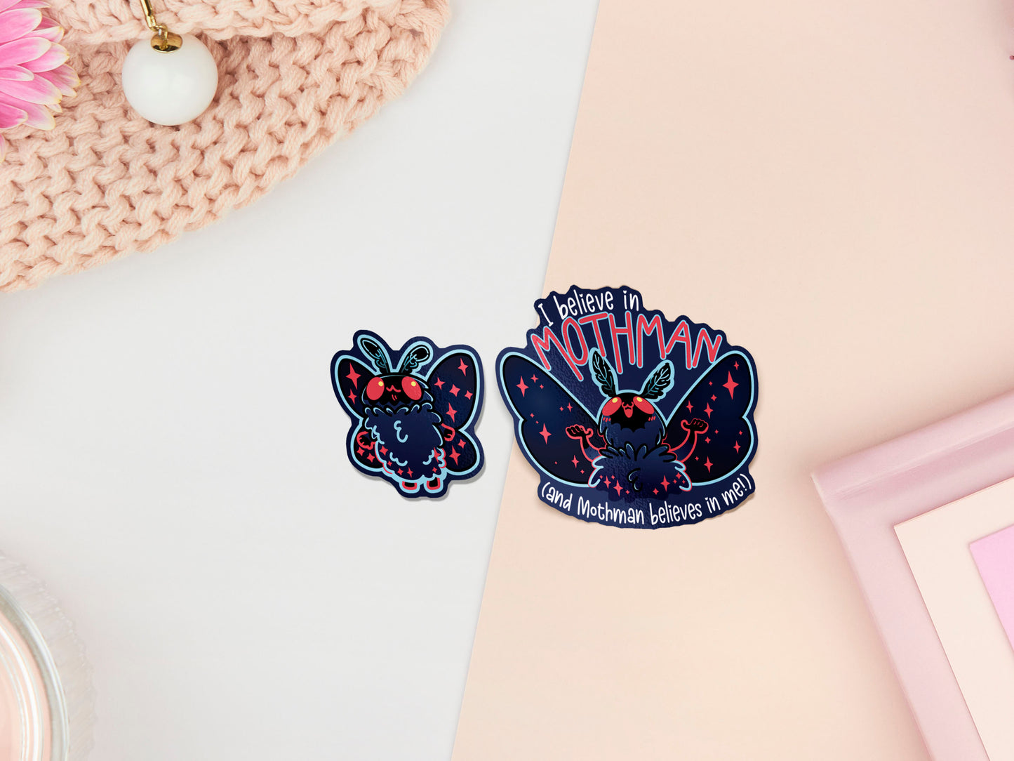 Mothman Sticker Sheet