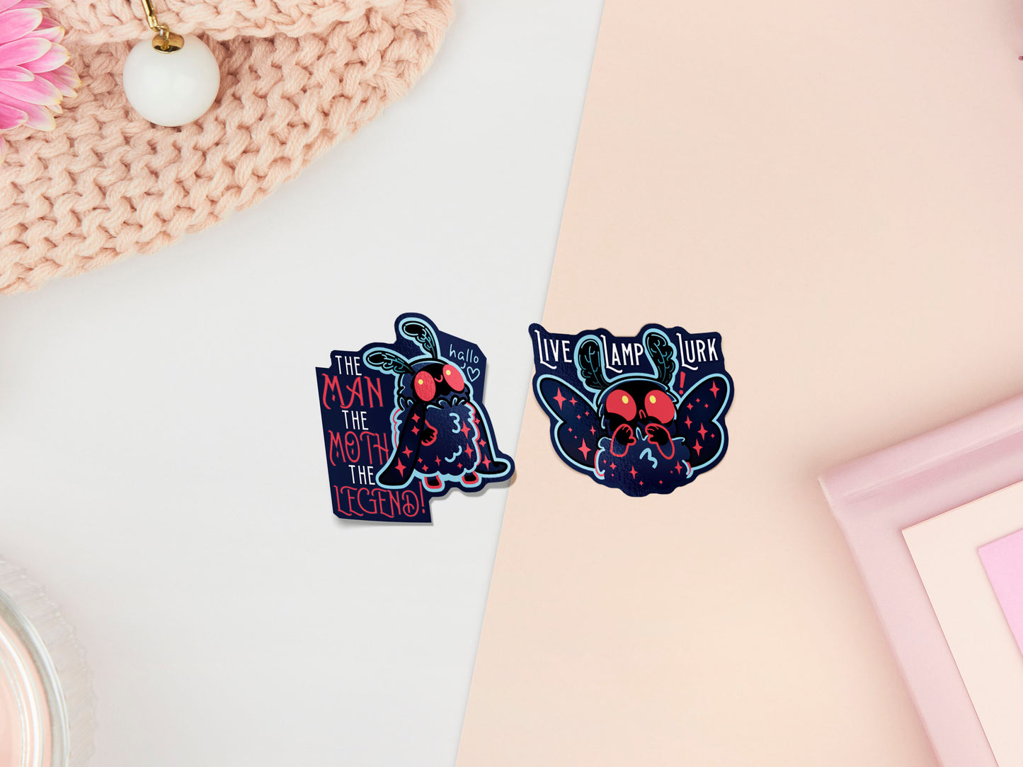 Mothman Sticker Sheet