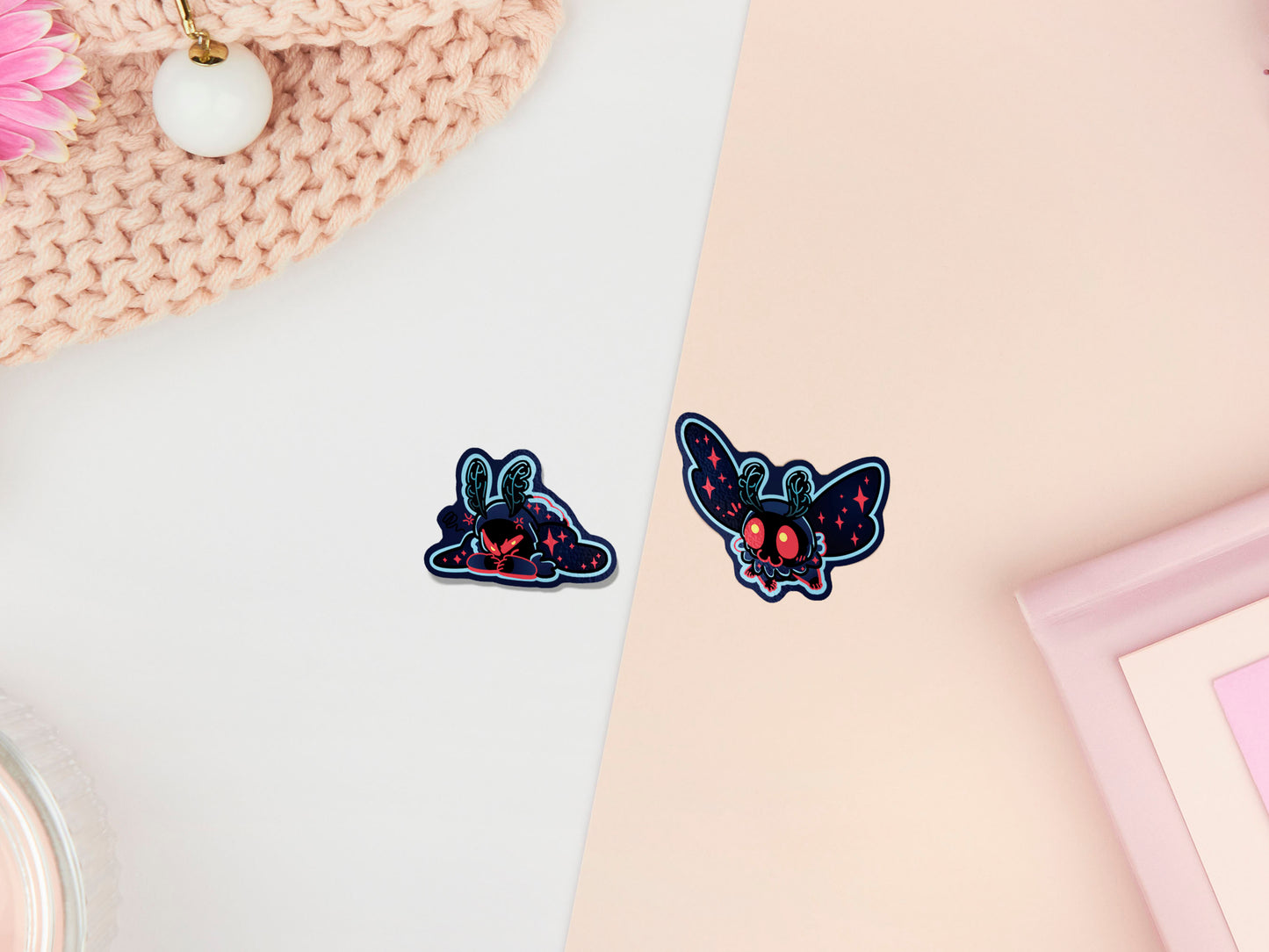 Mothman Sticker Sheet