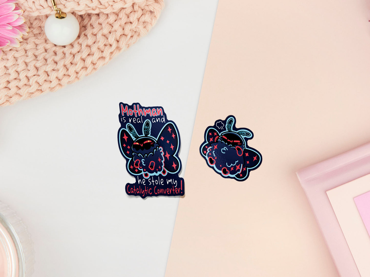 Mothman Sticker Sheet