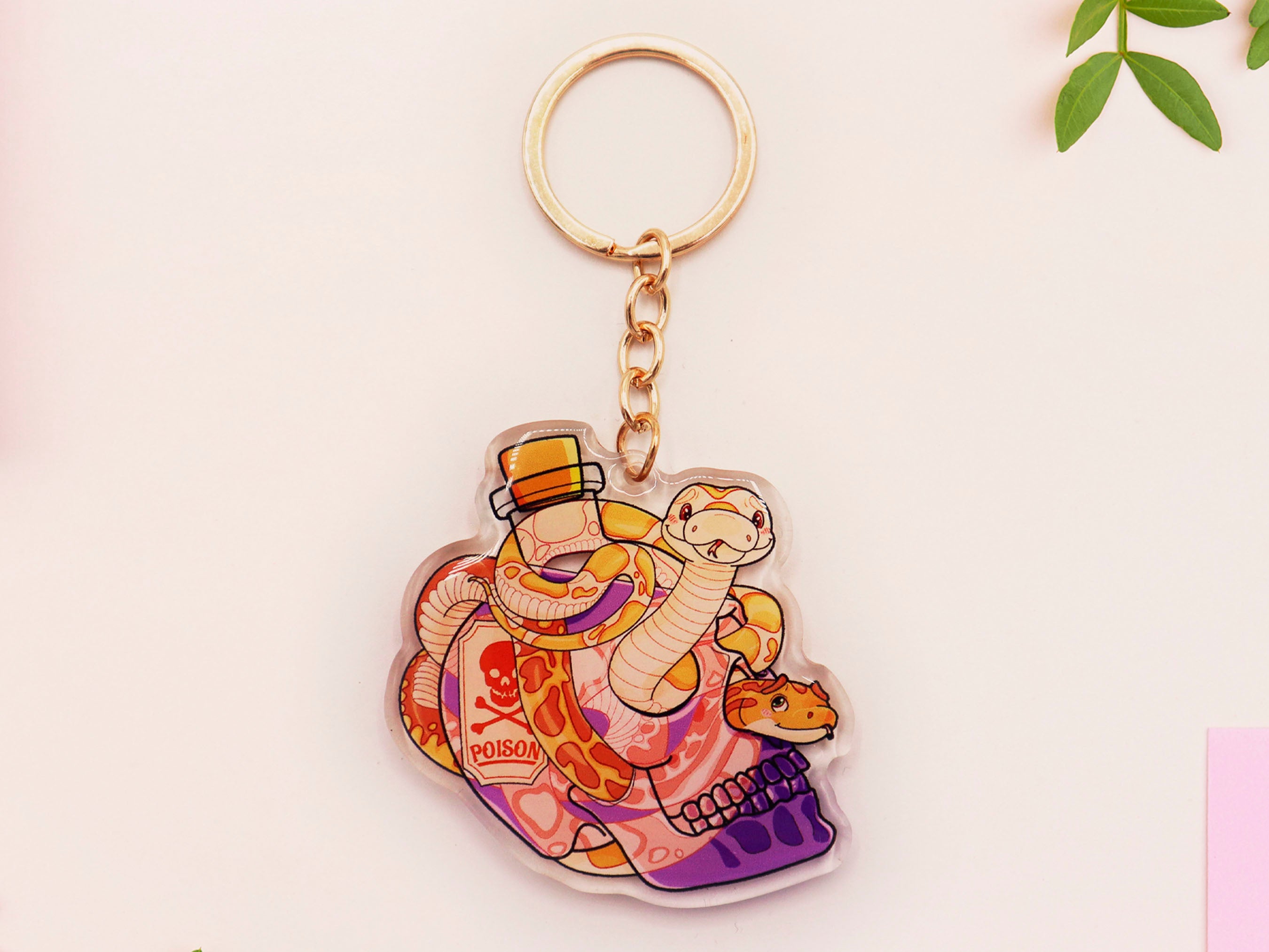 Poison Potion Snakes Keychain – Nona Gallery