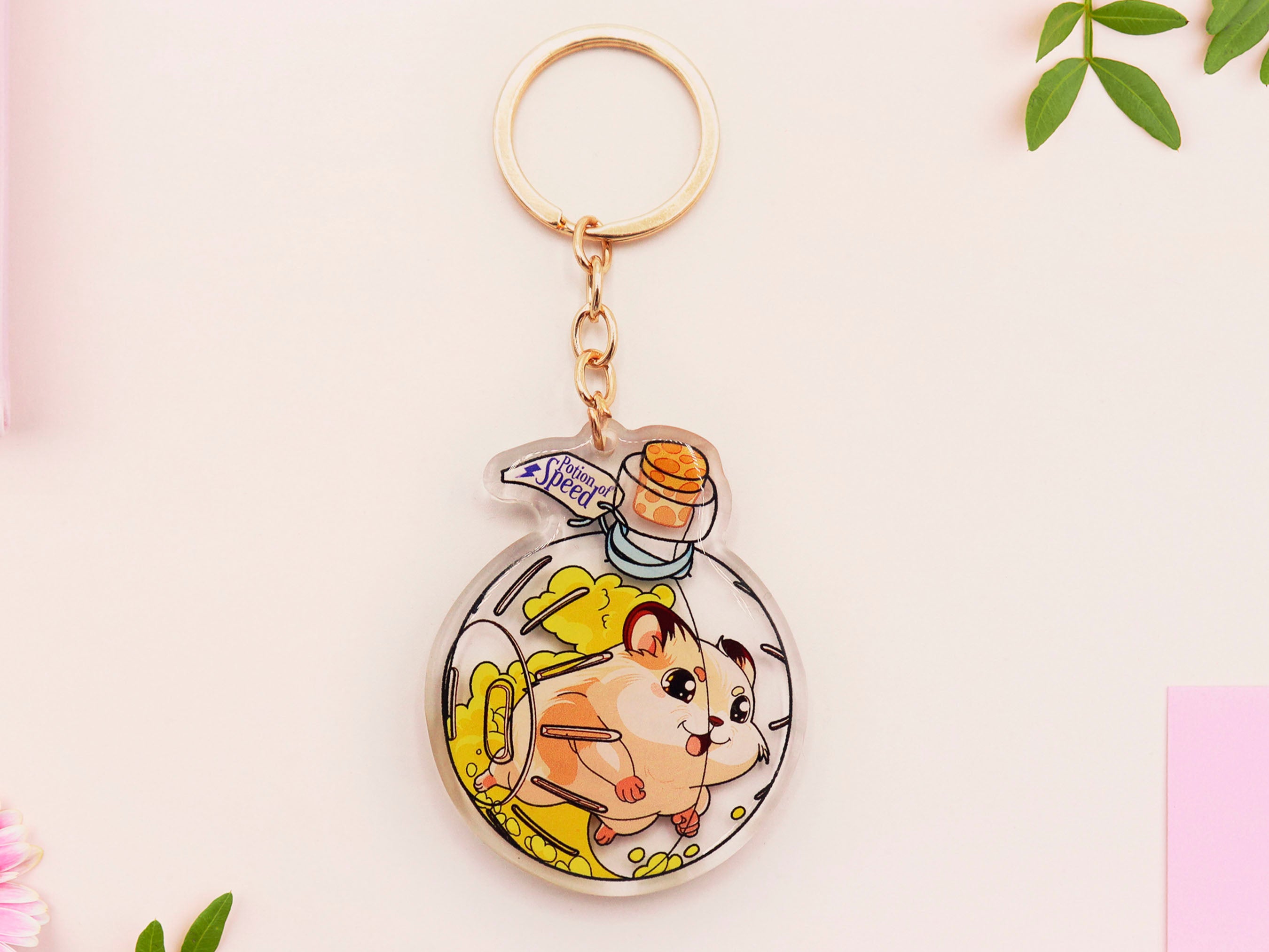 Hamster keychain on sale