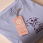 Purple embroidered cute design of a chibi screaming crying possum with the quote Is it me am I the drama?!