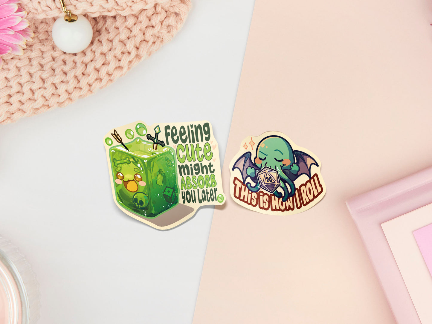 Tabletop Boardgame Sticker Sheet