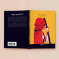 Front and back cover of Book with a cartoon illustration of a female in samurai  armour holding katana, with the title the Eldest