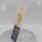 Video of front and back of the Gold Enamel Talisman Pin with progress pride flag design and the words Pride Talisman sits on a long white and grey backing card with gold accents. The backing card has details the symbolism of the different design elements of the Talisman pin.